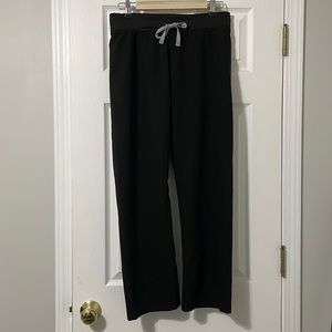 FIGS Livingston Basic Scrub Pants Black S/P